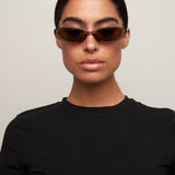 Lulu | Transparent Olive & Brown