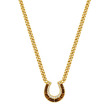 Horseshoe Pendant Necklace