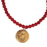 Red Stone Necklace