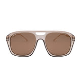 Reina | Transparent Olive & Brown