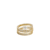 CZ Wrap Ring | Gold