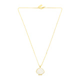 Mother of Pearl Shell Pendant Necklace
