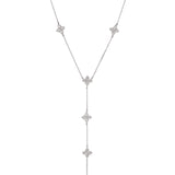 Clover Lariat Necklace