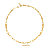 Pave T-Bar Necklace