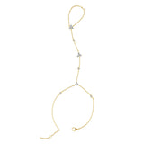 Tri Stone Hand Chain